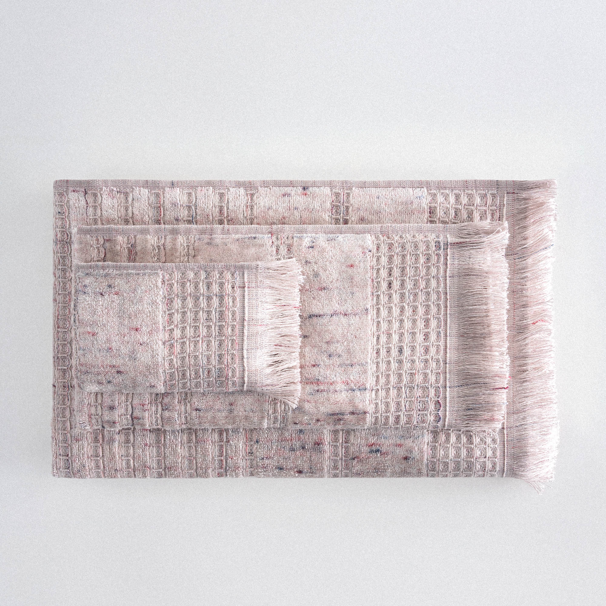 Maia 3-Pack Towel Set 100% Organic Cotton Inject Powder