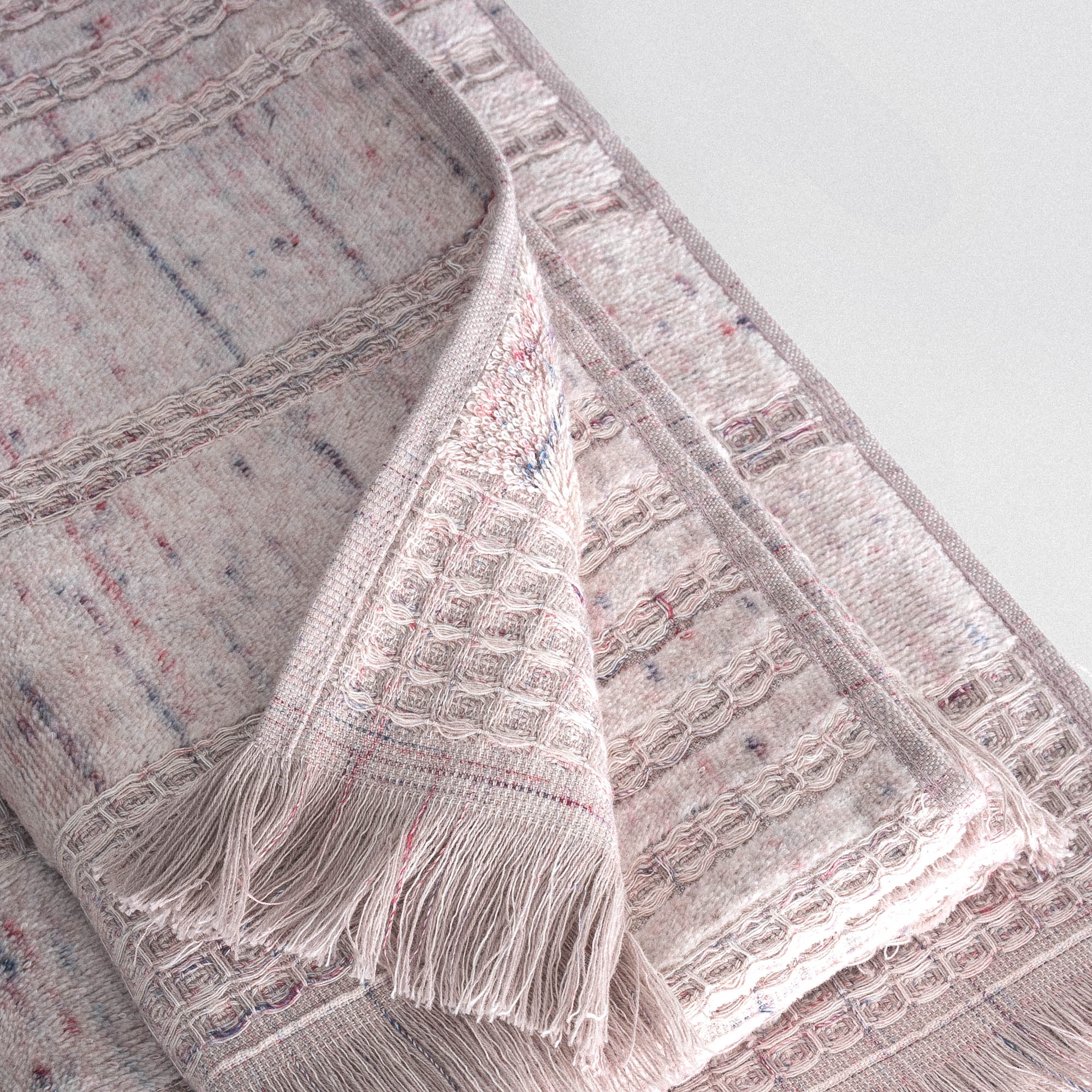 Maia 3-Pack Towel Set 100% Organic Cotton Inject Powder