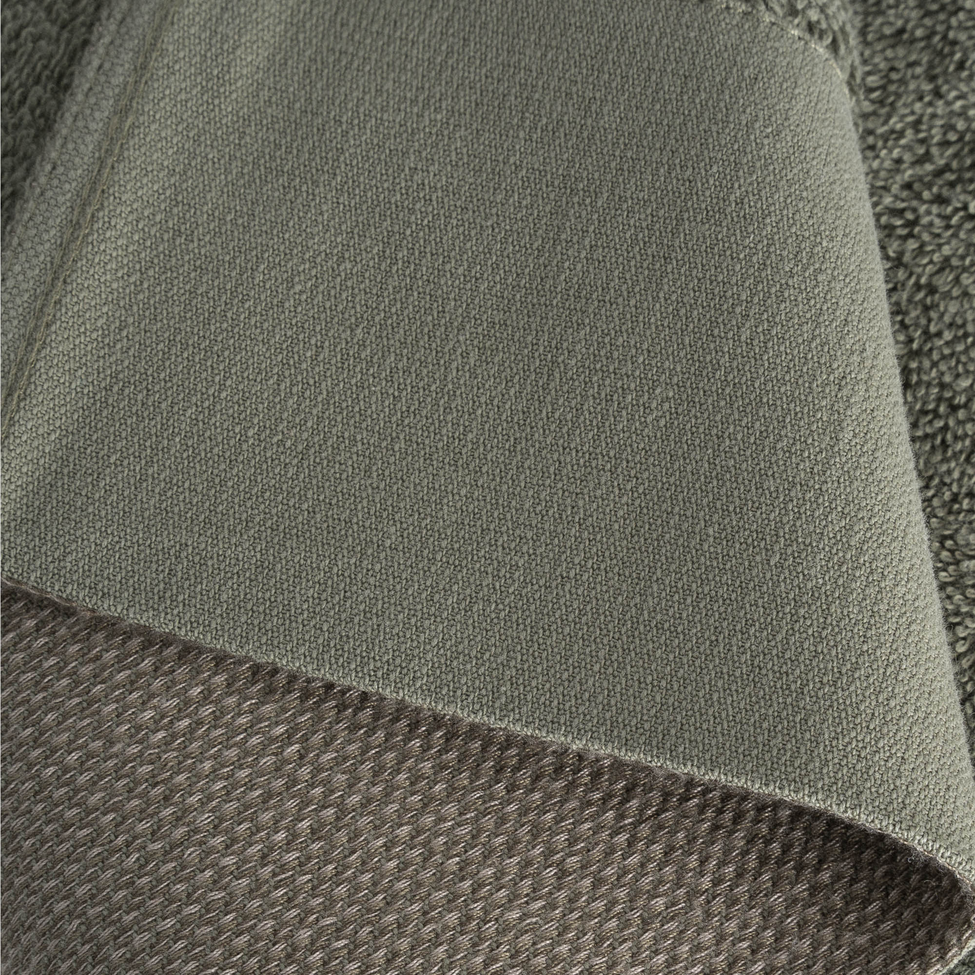 Masal Bath Towel 100% Organic Cotton Embroidery Green 80x150 Cm