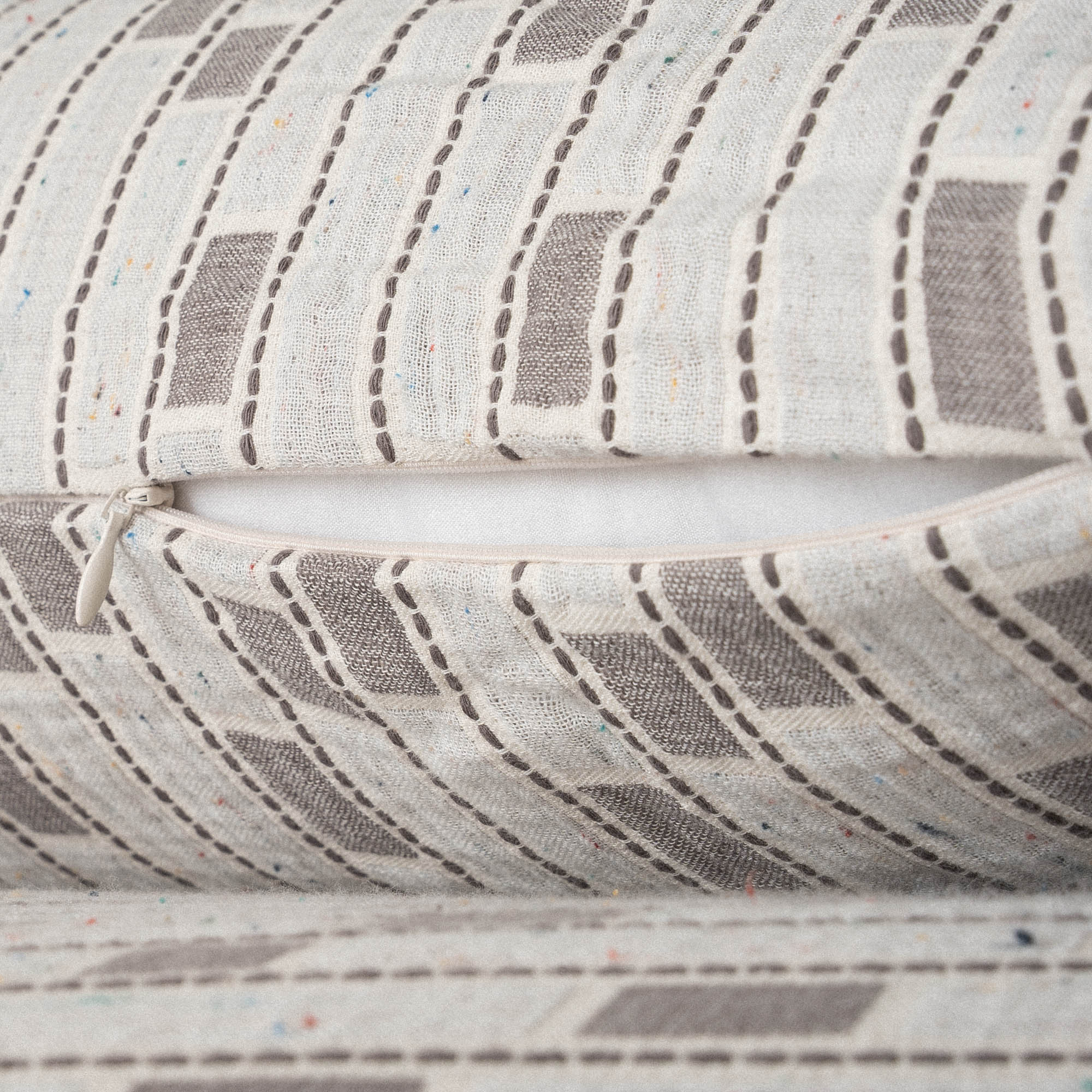 Merisa Organic Cotton Muslin Double Pique Set Grey