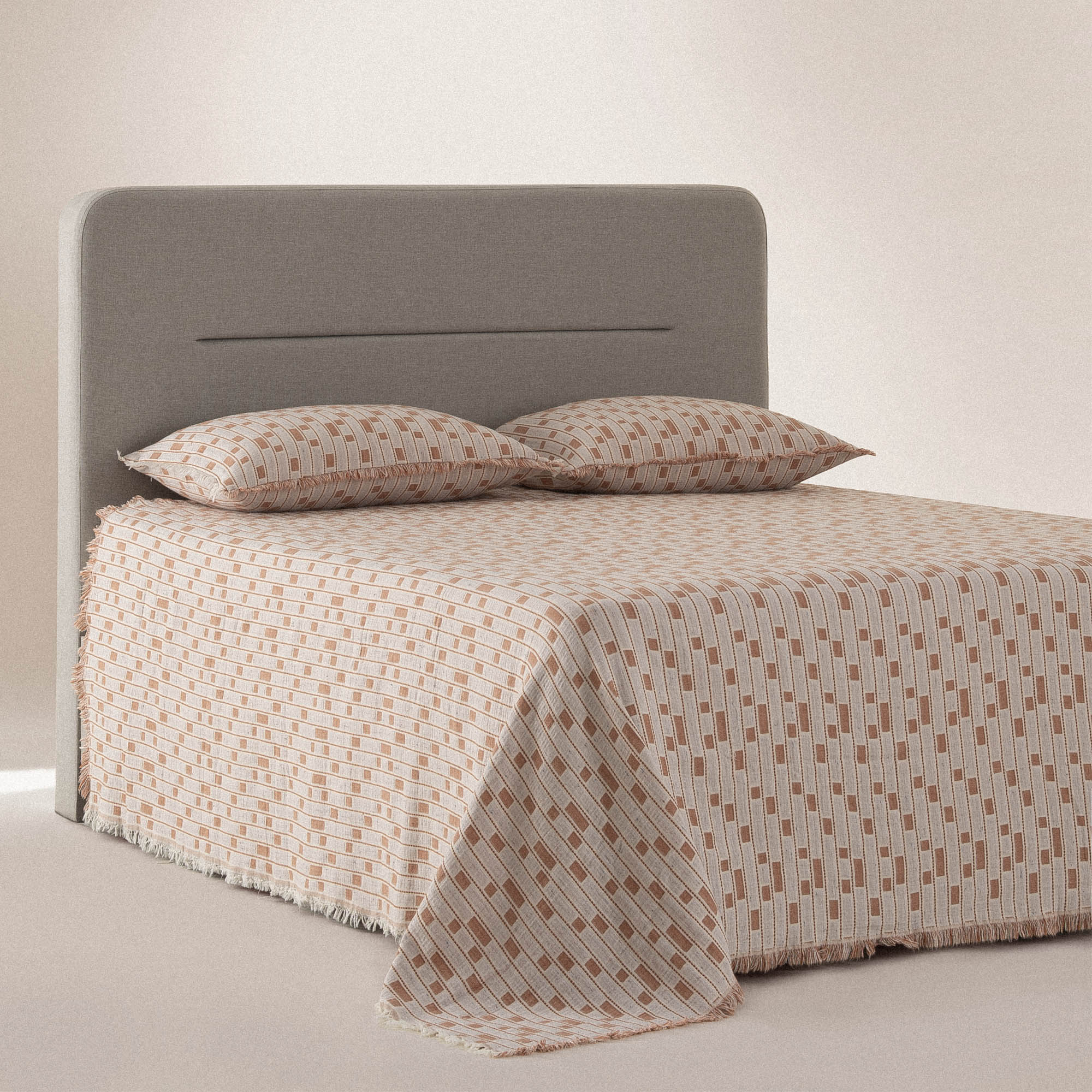 Merisa Organic Cotton Muslin Double Pique Set Terra