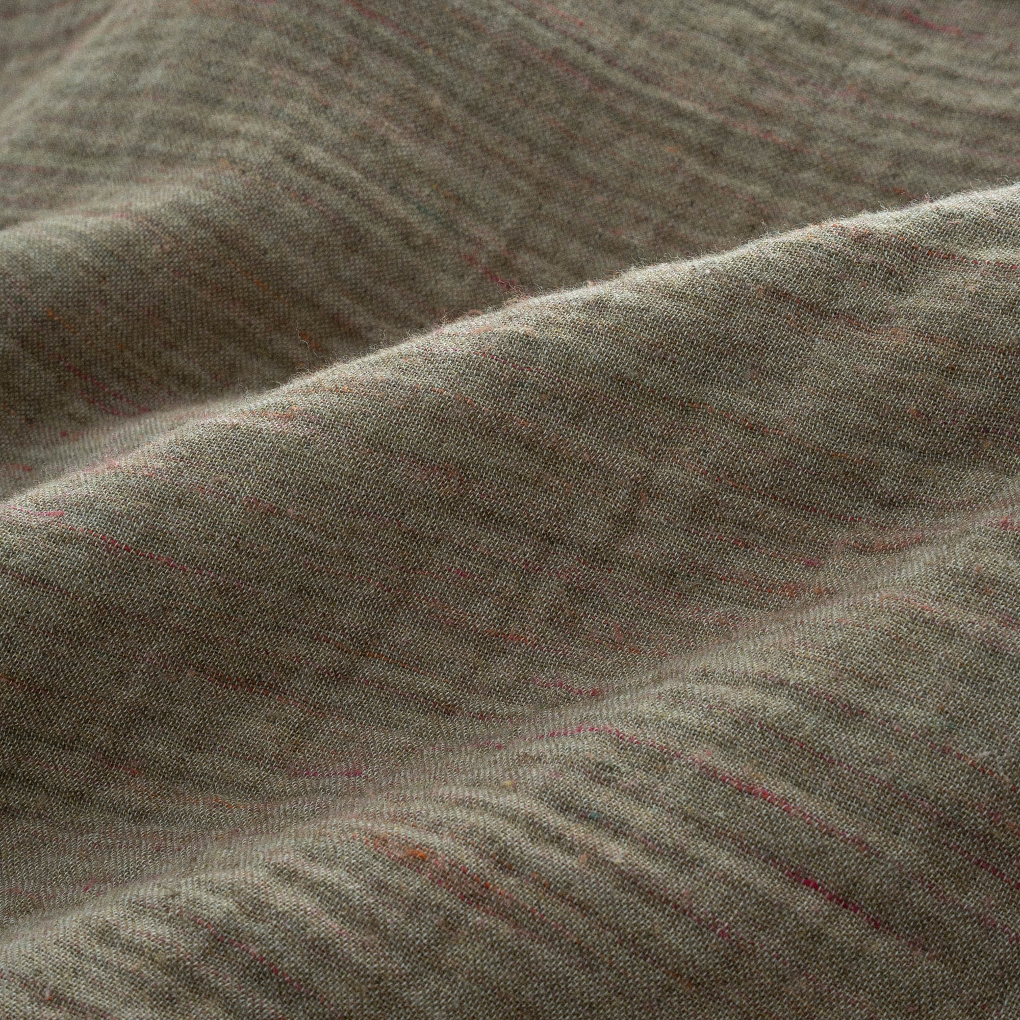 Muna Organic Cotton Single Bedspread Set Inject Green-Dark Green