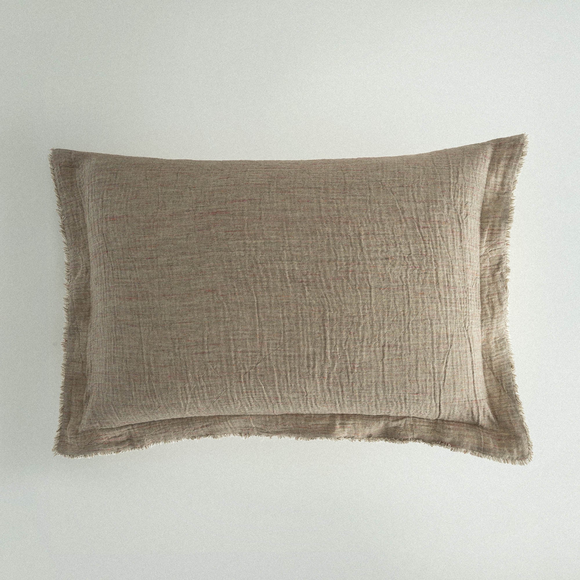 Muna Organic Cotton Single Bedspread Set Inject Green-Cream