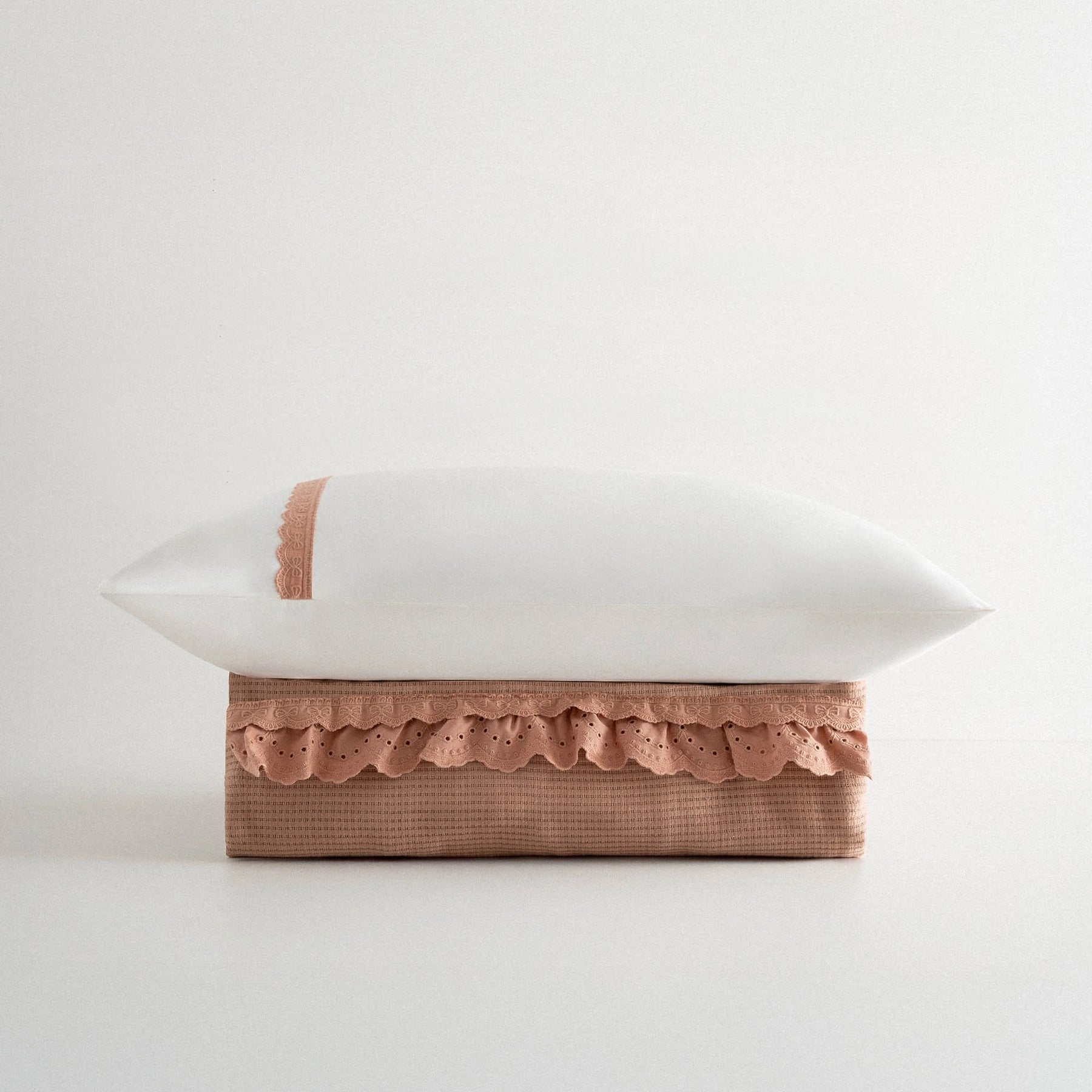 Alessa Organic Cotton Jacquard Single Pique Set Terra