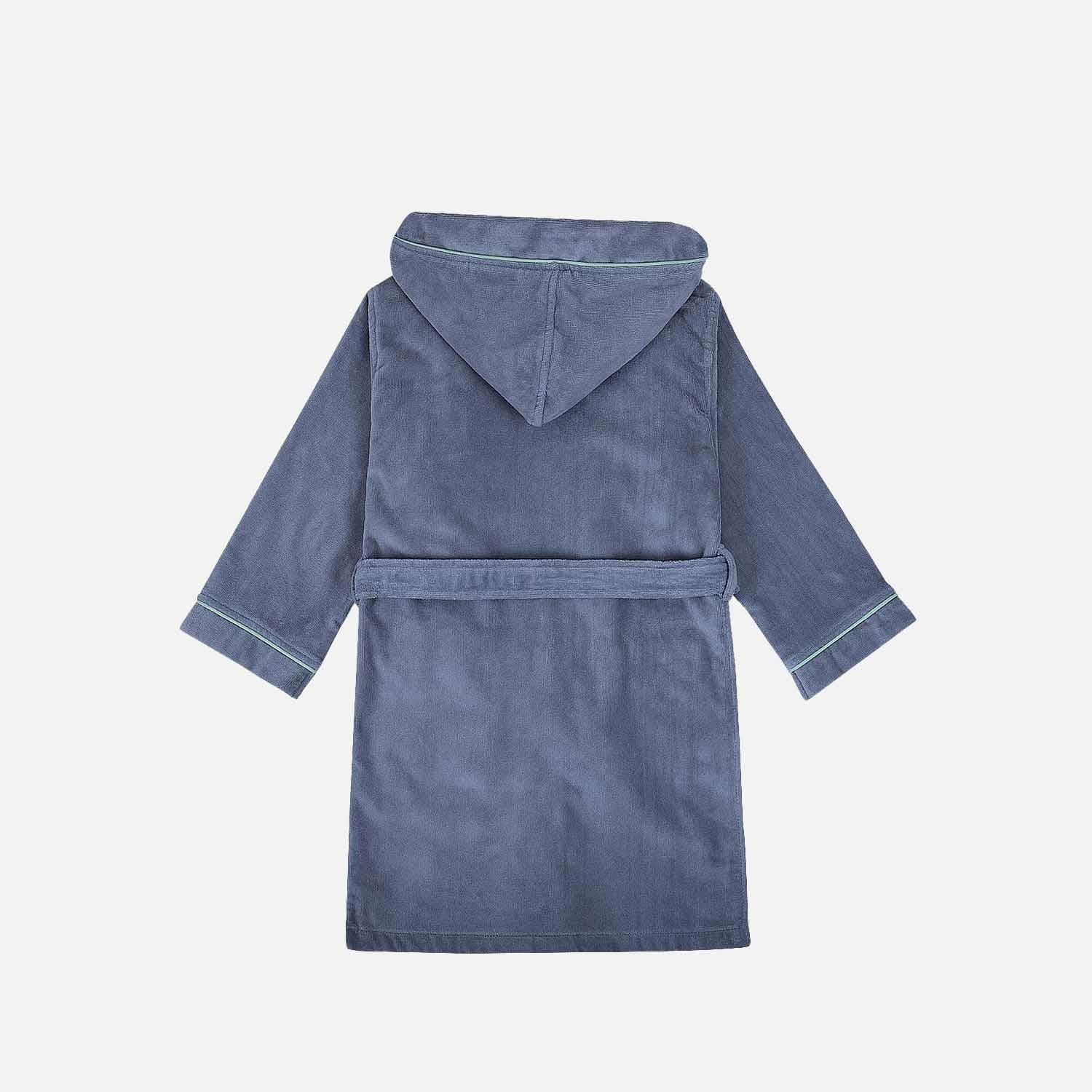 Carnaval Organic Cotton Kids' Bathrobe Gray