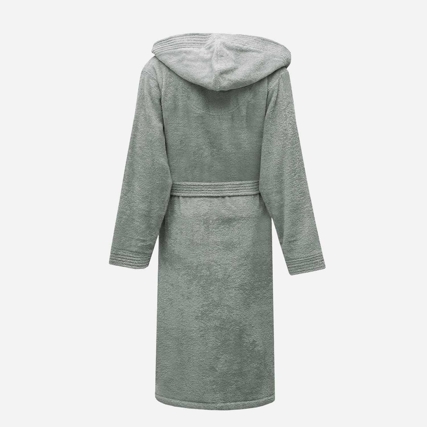 Ecosoft Organic Cotton New Women's Bathrobe Green