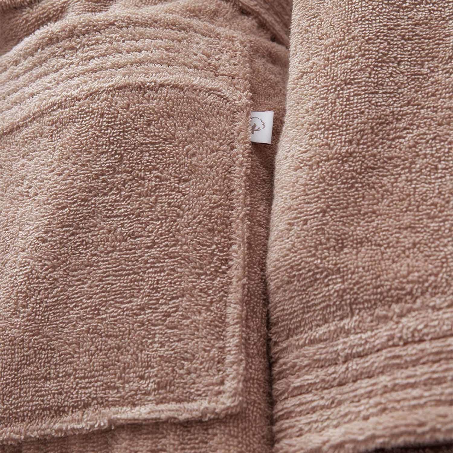 Ecosoft Organic Cotton New Women's Bathrobe Terra