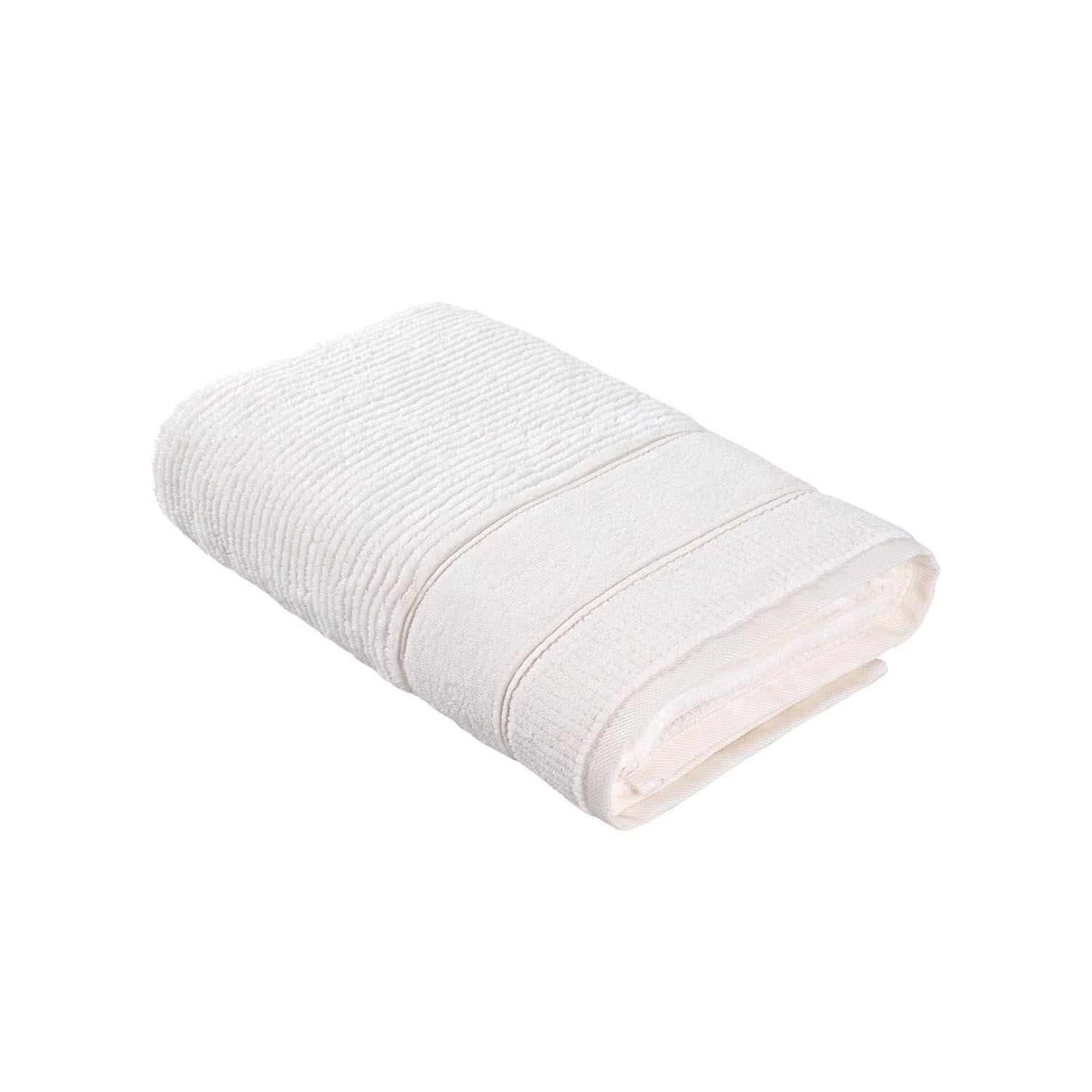 Eliza Cotton Air Twist Bath Towel Cream