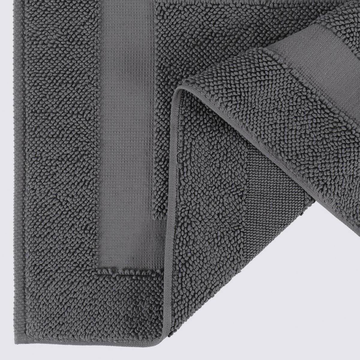 Kaia Cotton Bath Mat Anthracite