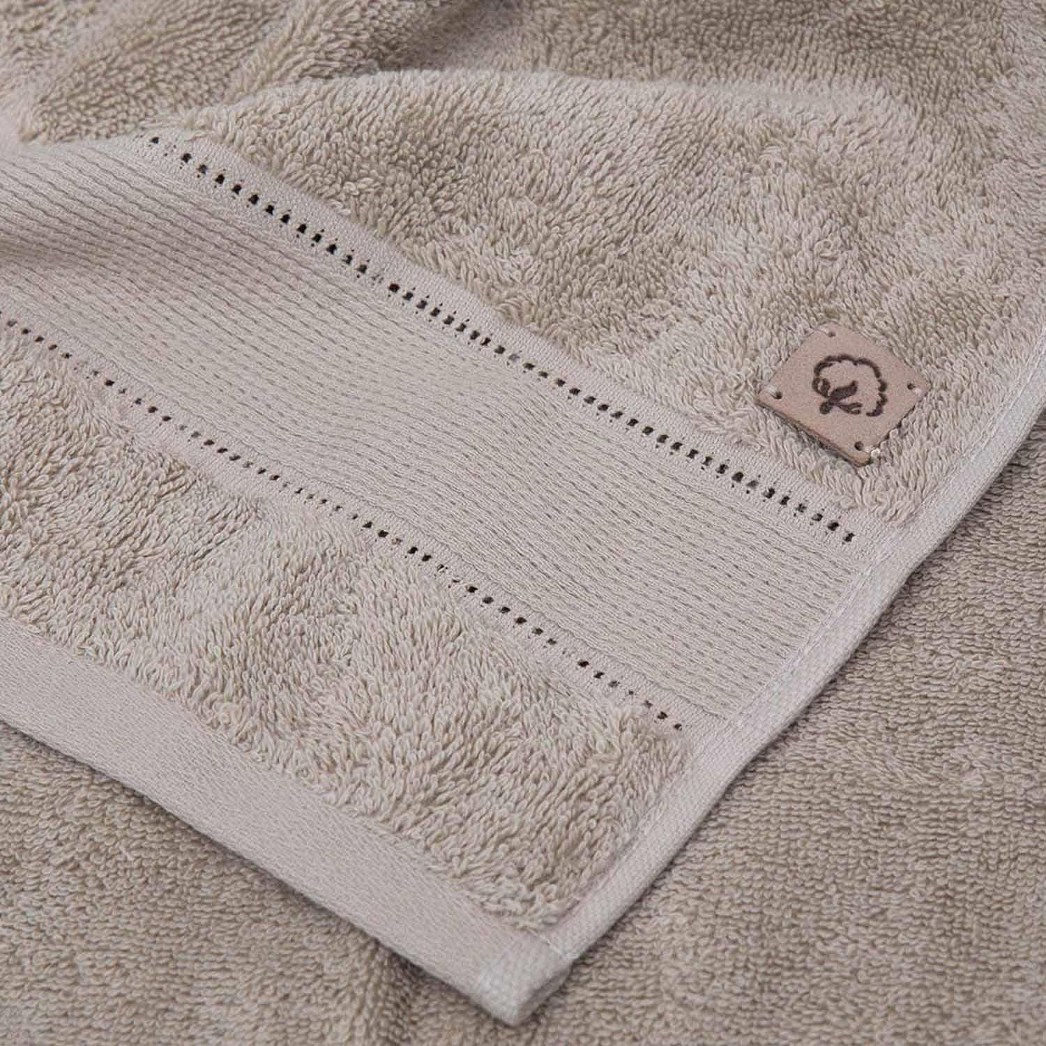 Lida Organic Cotton Bath Towel Beige