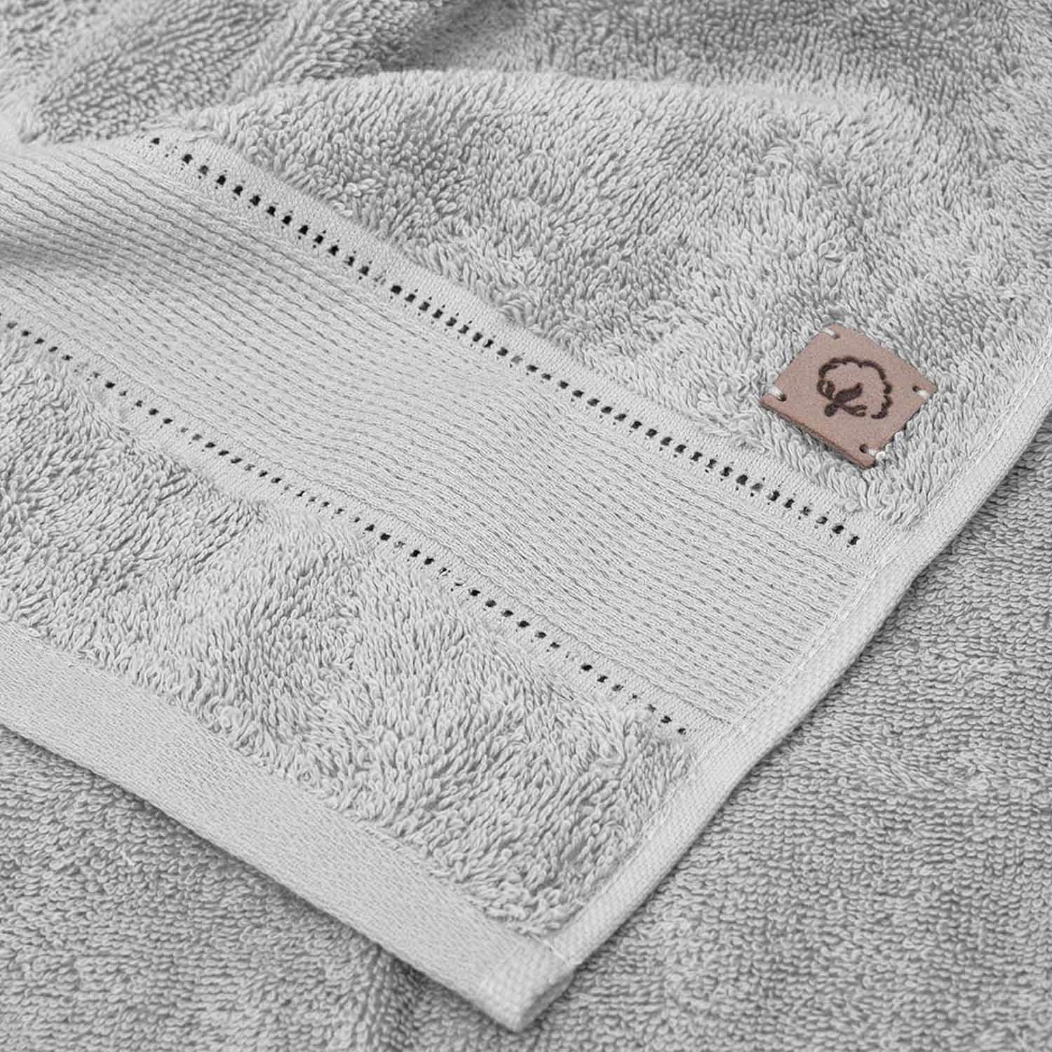 Lida Organic Cotton Bath Towel Gray