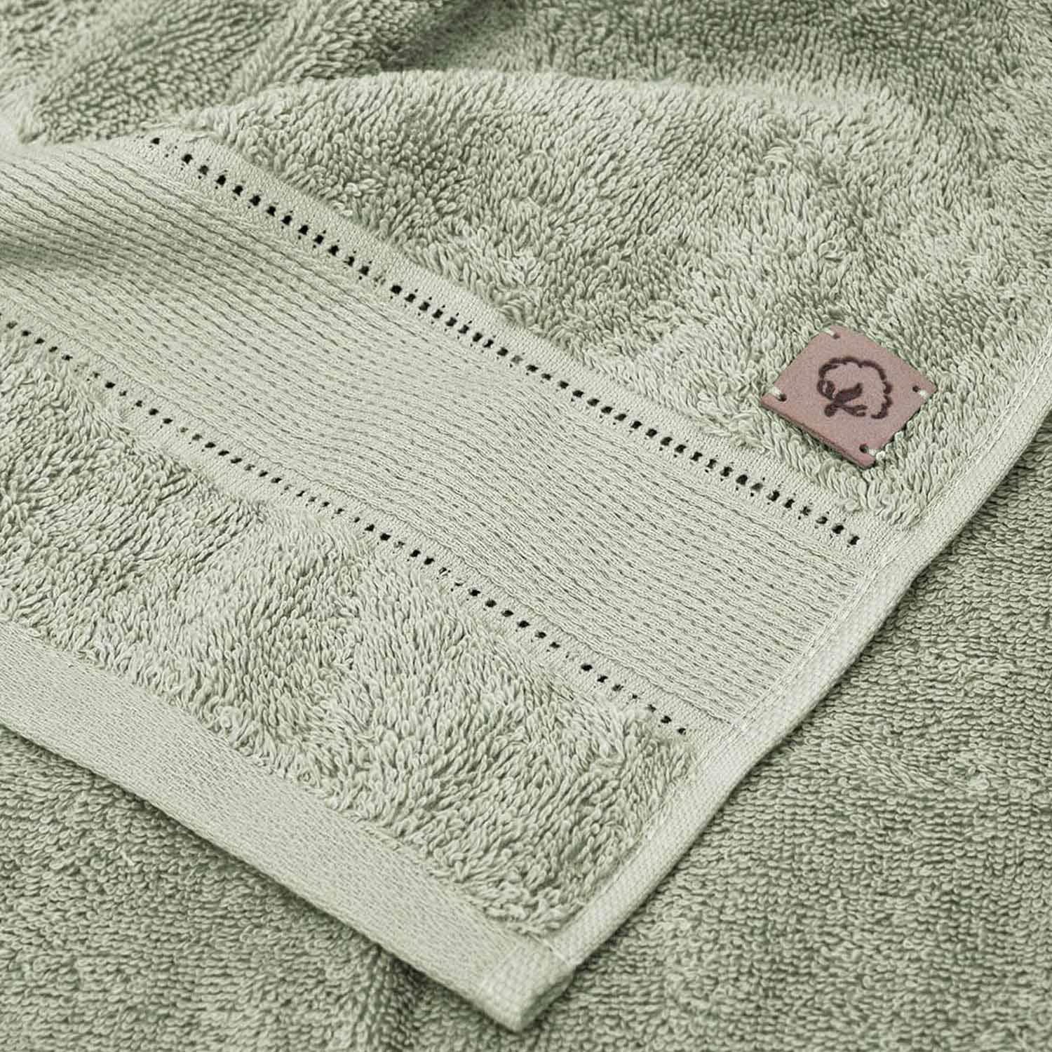 Lida Organic Cotton Bath Towel Green