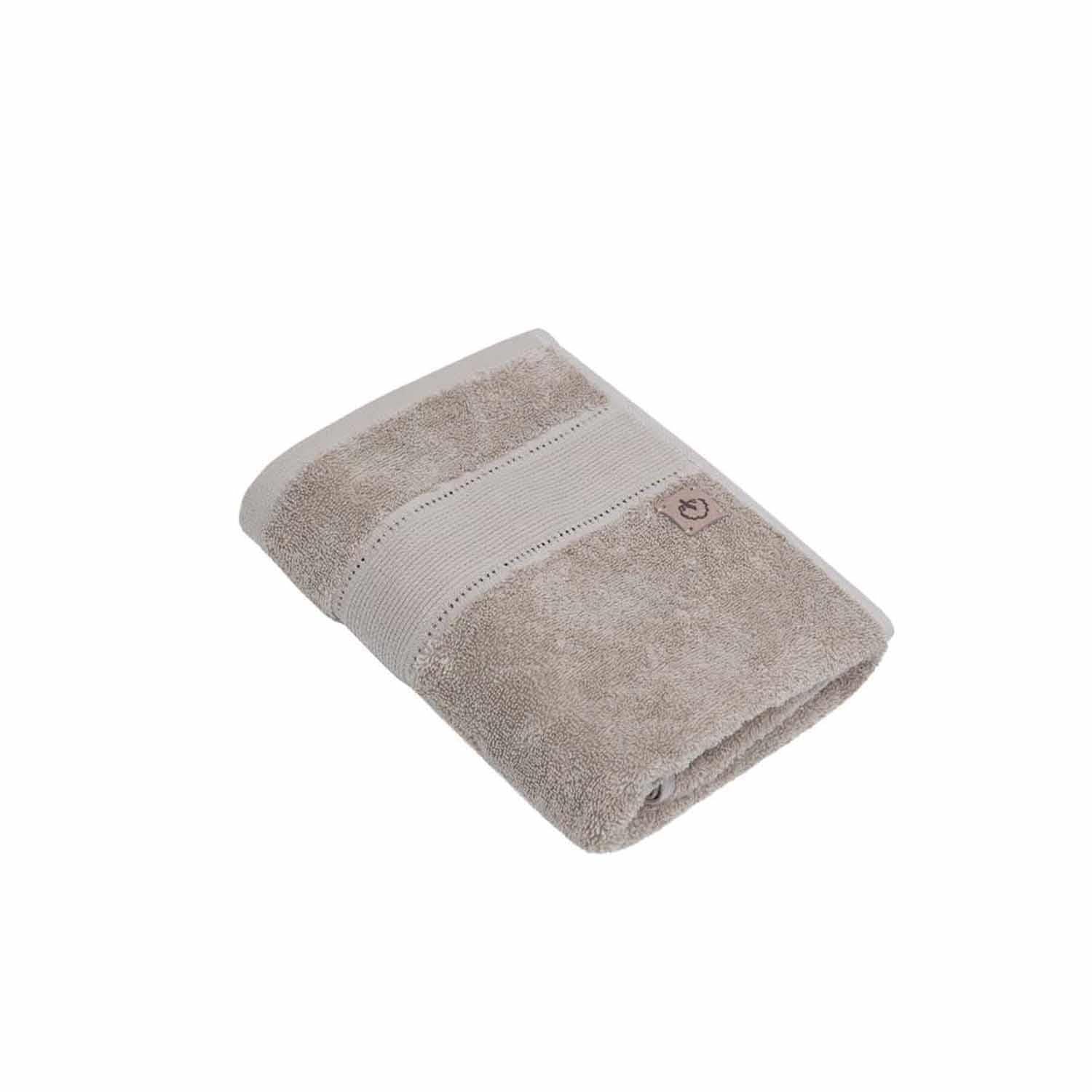 Lida Organic Cotton Hand Towel Beige