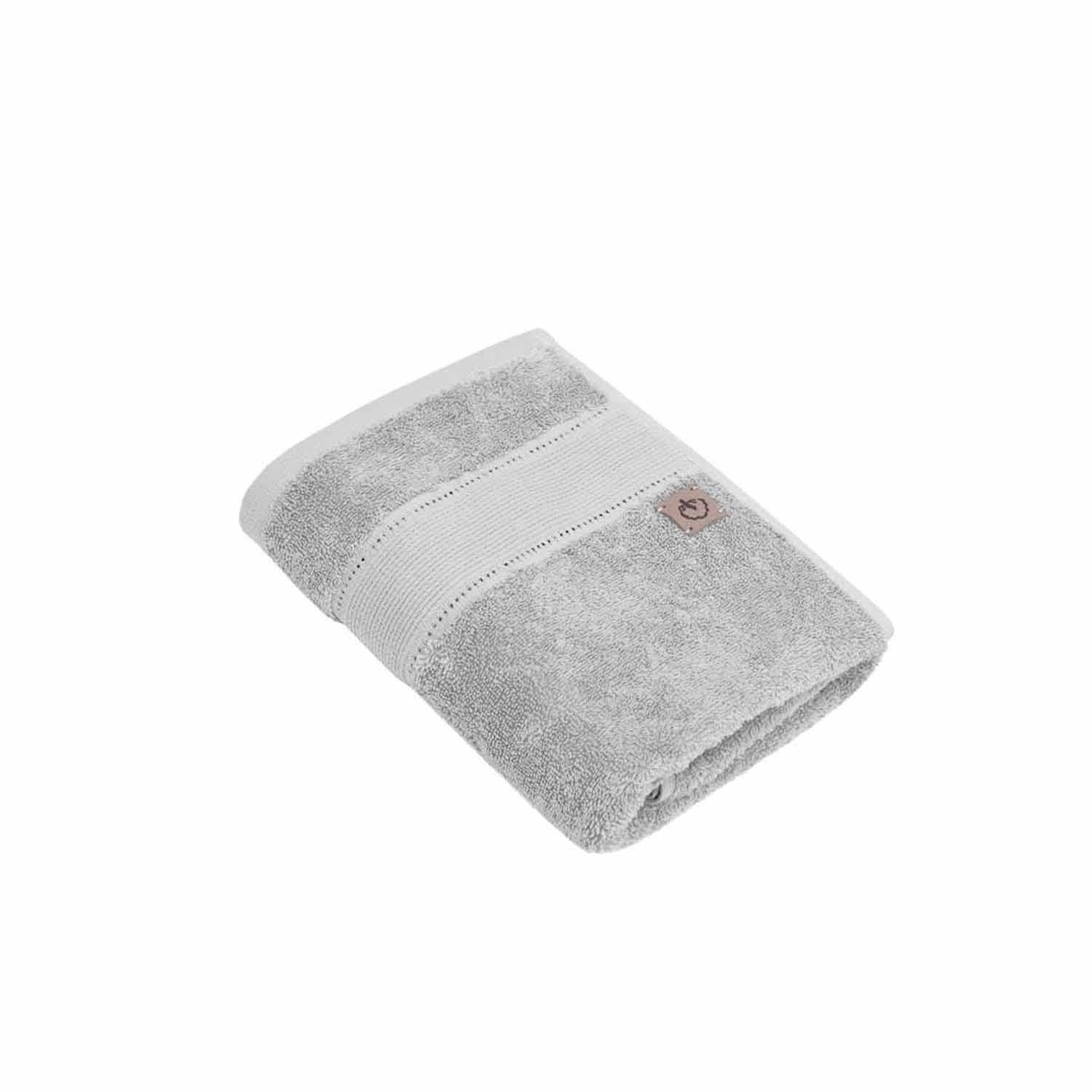 Lida Organic Cotton Hand Towel Gray