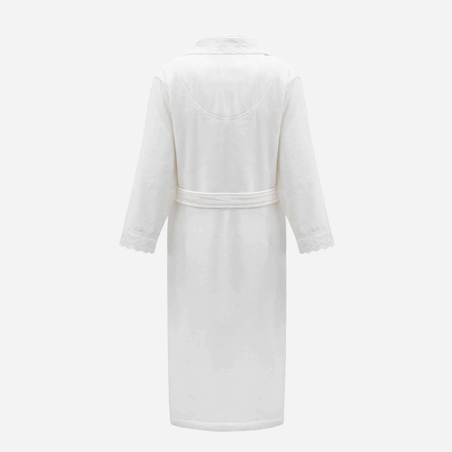 Liva Organic Cotton Women's Bathrobe Cream