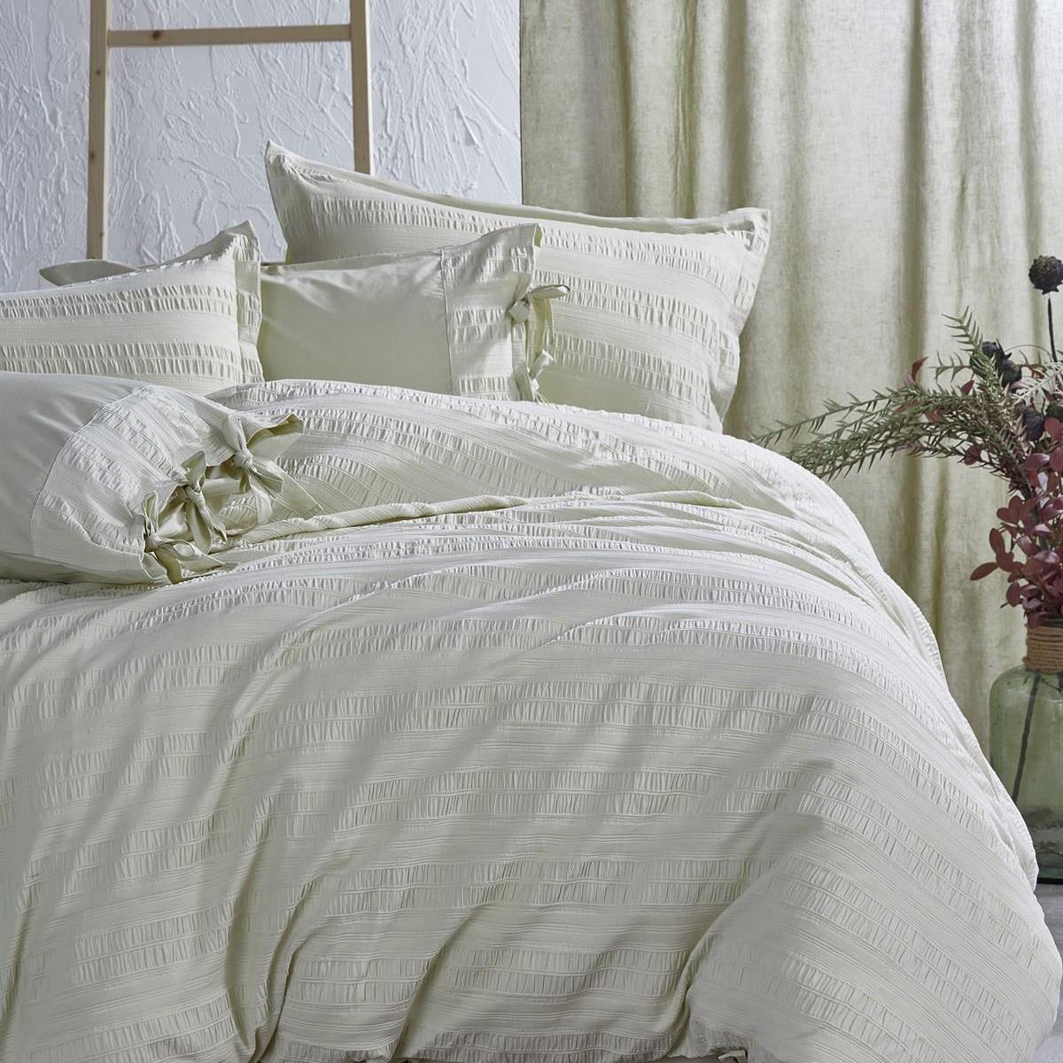 Miha Organic Cotton Lycra King Bedding Set Mint