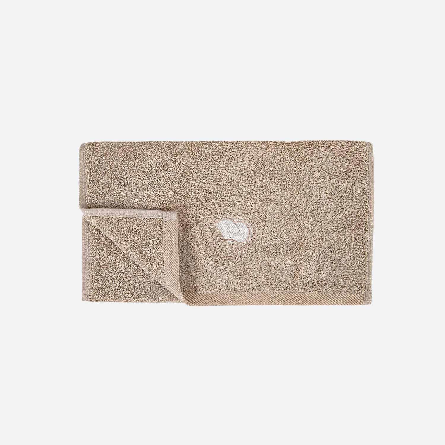 Mocha Organic Cotton Dish Towel Set Dark Beige - Cream - Gray