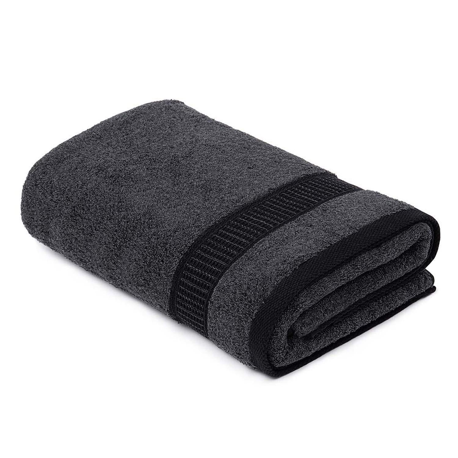 Naia Bath Towel Anthracite