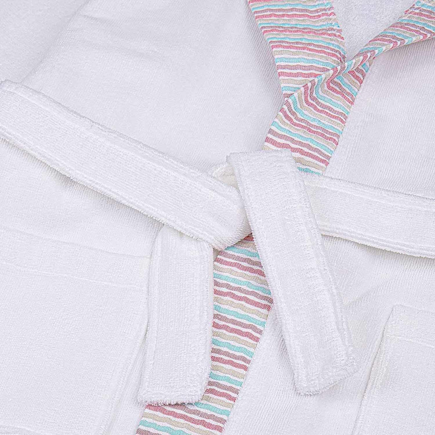 Relax Cotton Kids' Bathrobe White