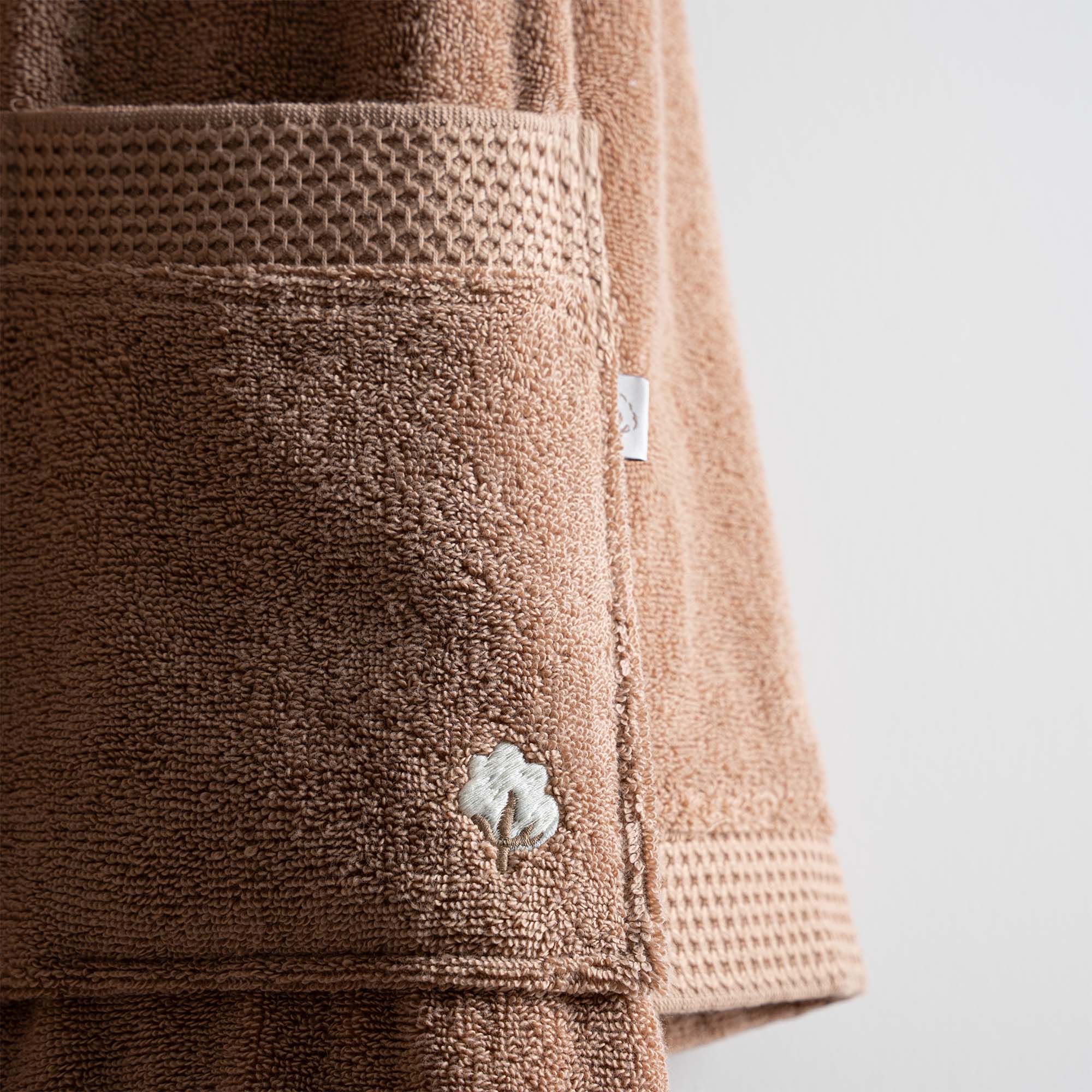 Pure Cotton Organic Turkish Cotton Women's Bathrobe Terra