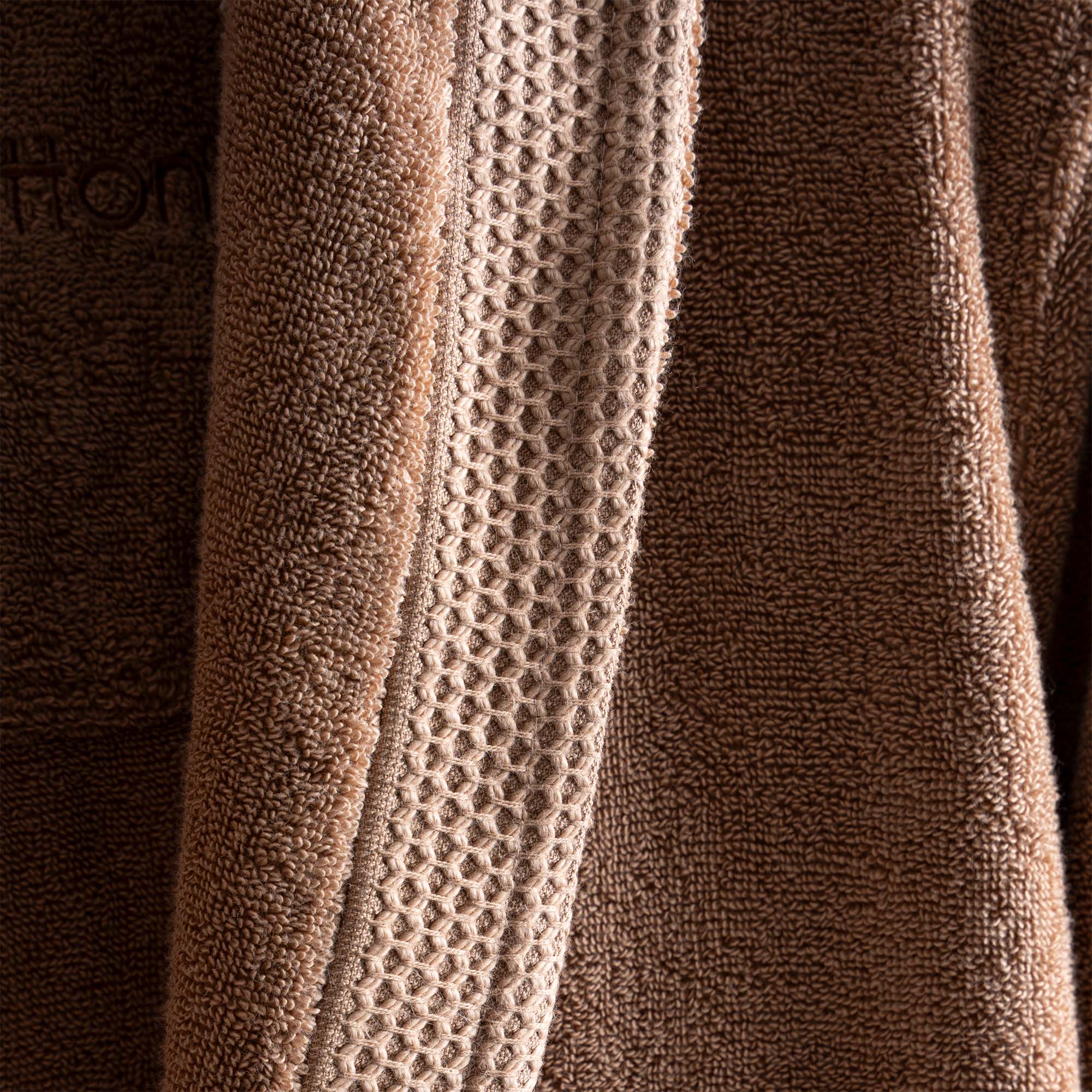 Pure Cotton Organic Turkish Cotton Women's Bathrobe Terra